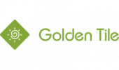 Golden tile logo