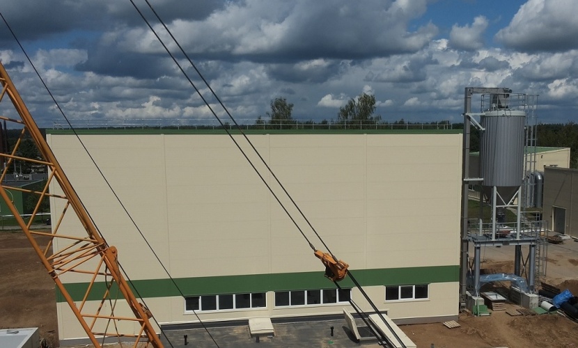 Water treatment plant buildings, Tauragė