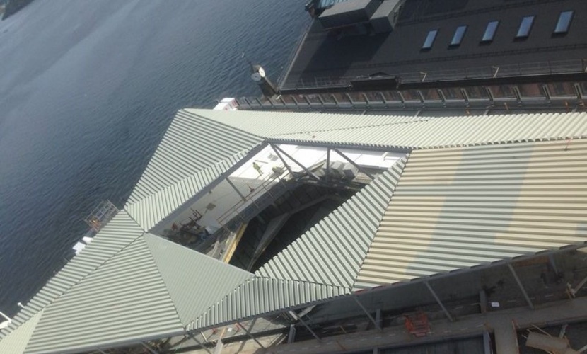 Ship repair shop, Norway